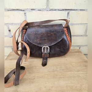 Vintage Handcrafted Leather Bag